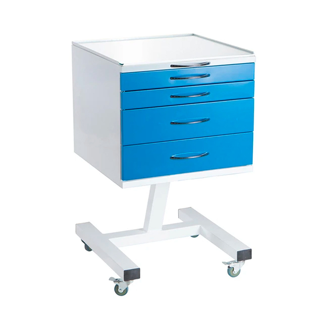 СИПС-М-01 - столик передвижной, 4 выдвижных ящика, серия СТАНДАРТ ПЛЮС | ВЗМО (Россия)