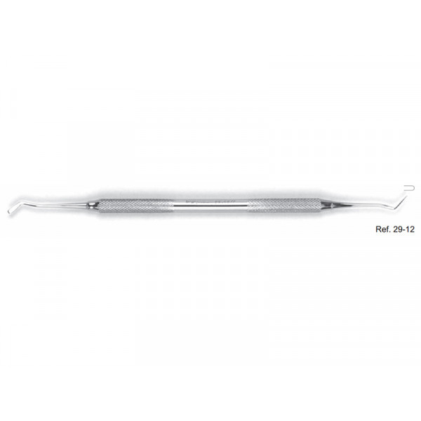 Гладилка обратная, жесткая, укороченная, HLW Dental Instruments (Германия)