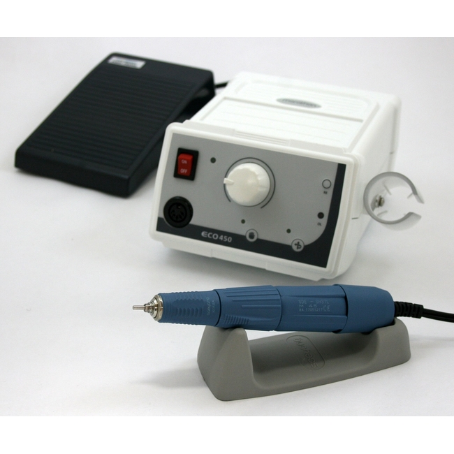 Marathon N7R (ECO450) - зуботехнический микромотор повышенной мощности с наконечником SDE-SH37L М 45, 40000 об/мин, 50 Вт, педаль FS60N | Saeyang Microtech (Ю. Корея)