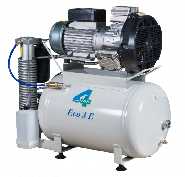 ECO3 E  Безмасляный компрессор, с 3-емя цилиндрами, поршневого типа, 4-tek (Италия)