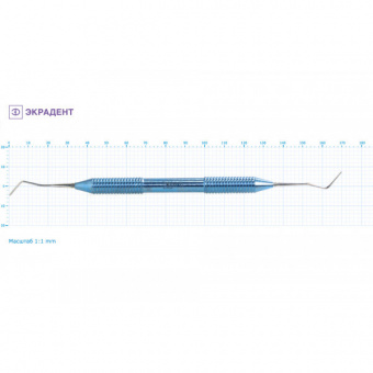 03-09 - гладилка медиально-дистальная малая 1,0/1,5, Экрадент (Россия)