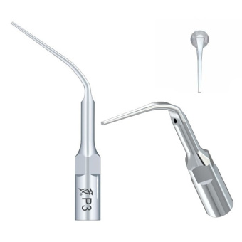 Насадка P3 для скалеров Woodpecker, для снятия зубного камня в глубоких карманах